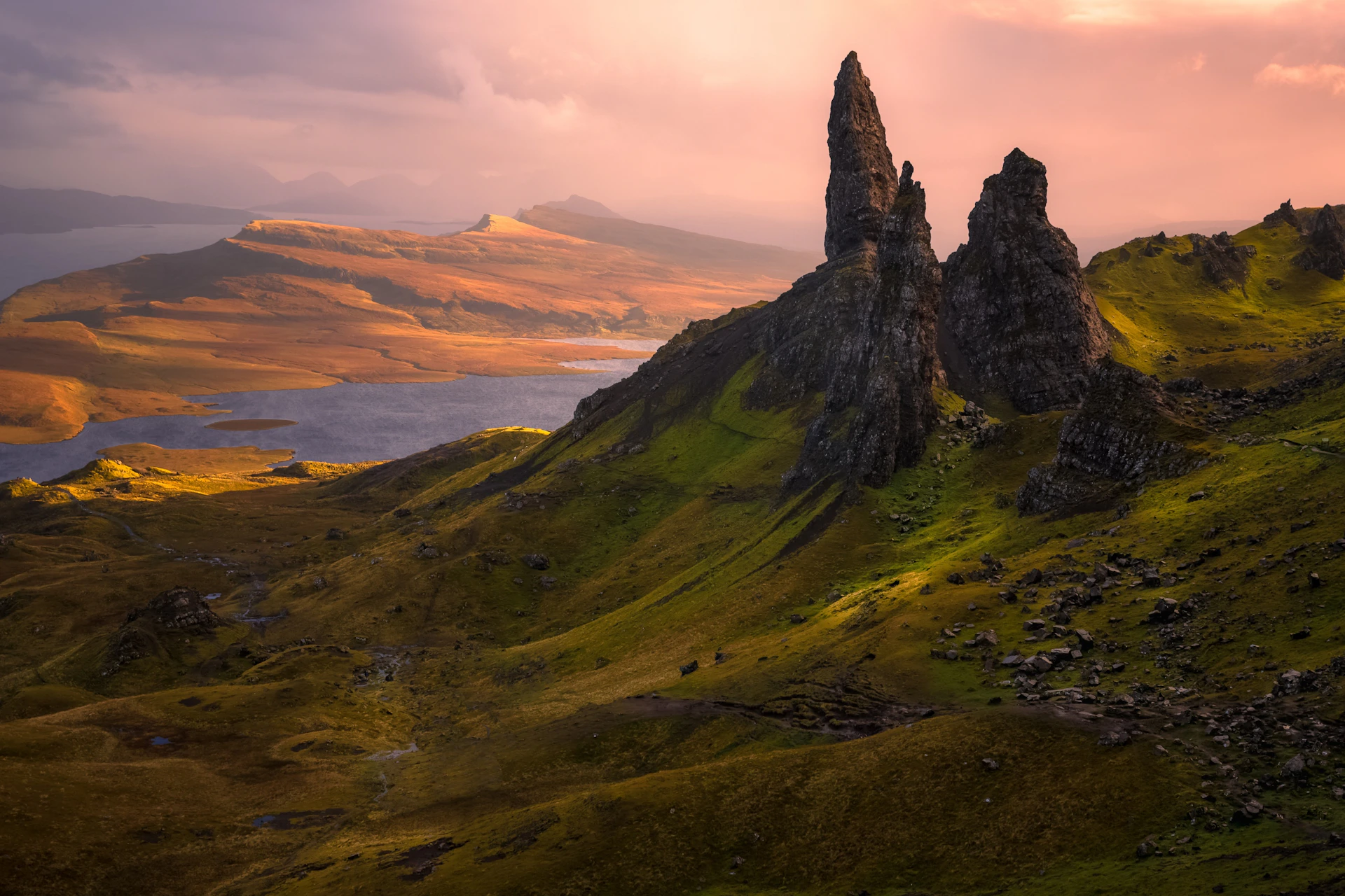 The Old Man of Storr: An incredible rock formation that has a lovely story.