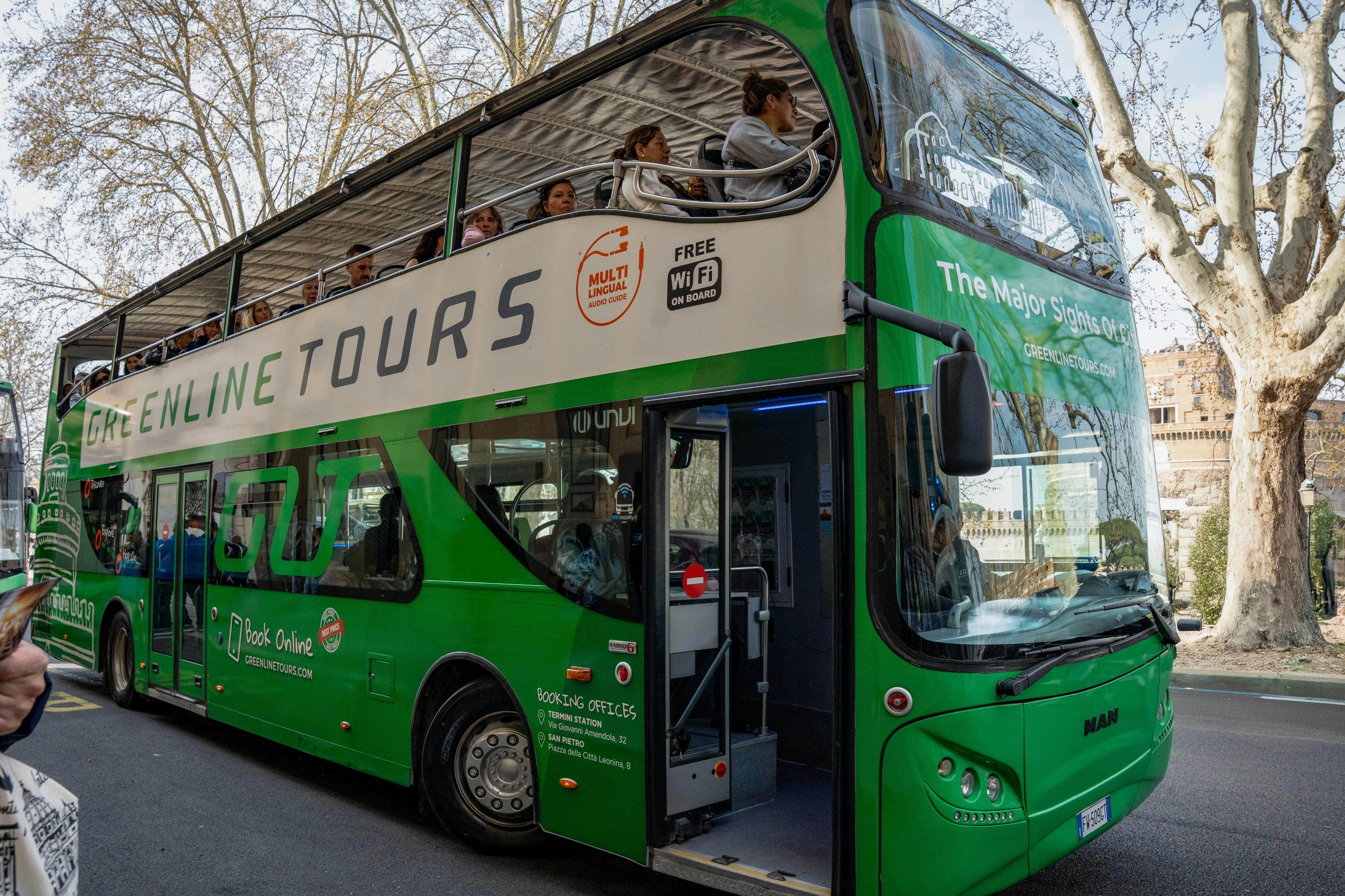 Green Line Tours Rome: Hop-on Hop-off Bus Tour - Accommodations in Rome
