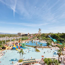 Caribe Aquatic: Entry Ticket + Roundtrip Transport from Barcelona