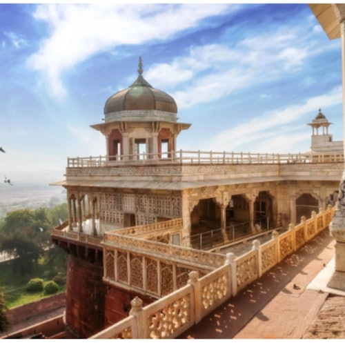 Agra: Excursión Privada al Taj Mahal y al Fuerte de Agra al Amanecer desde Delhi