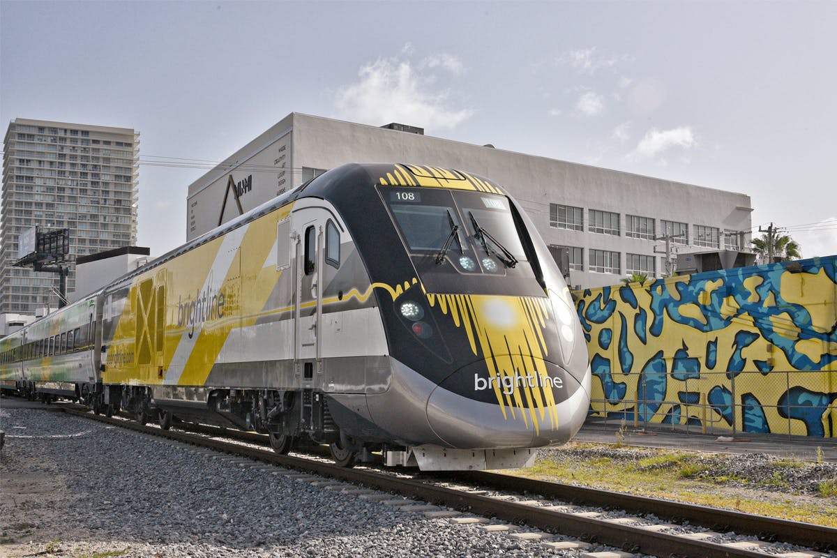 Miami Central: One-way Brightline Train from Orlando International Airport