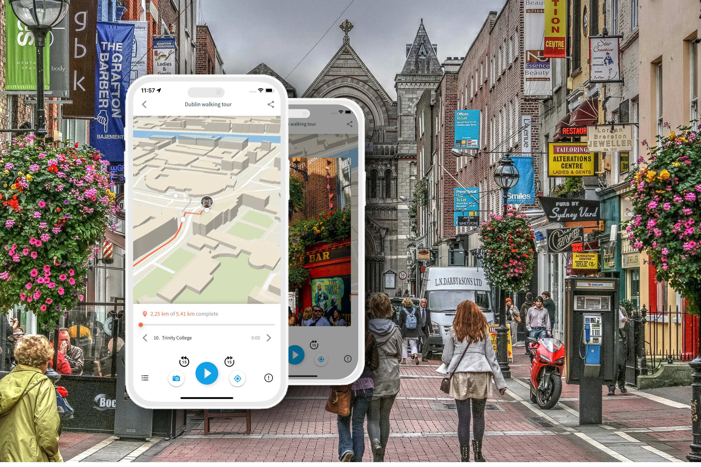 Dublin: Audio Guide App by TouringBee