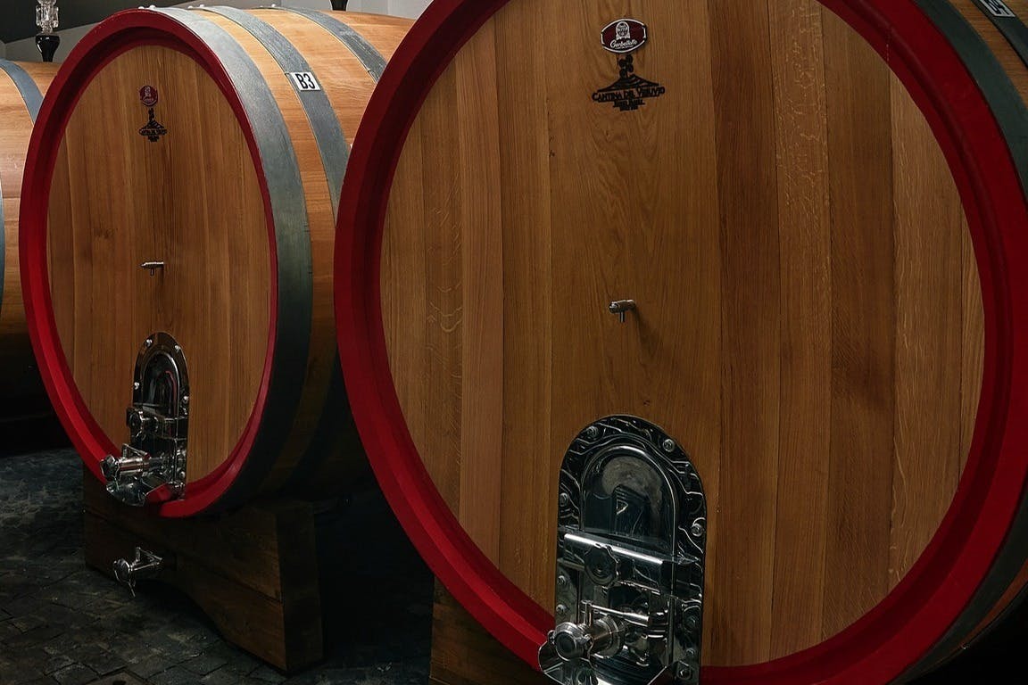 Wine barrels