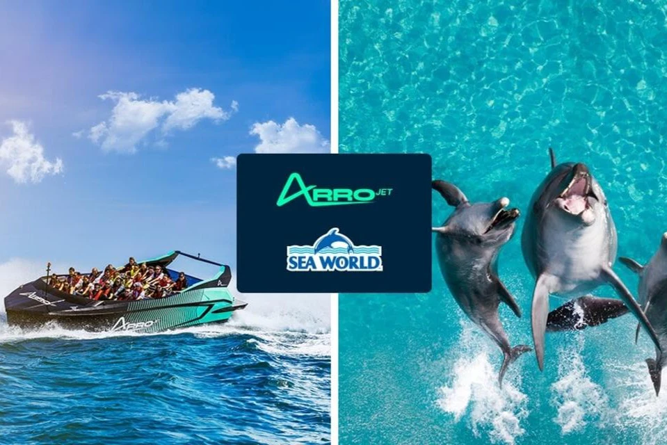 Sea World Gold Coast: 1-Day Entry Ticket + Jet Boat Ride