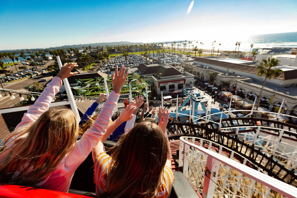 Belmont Park rollercoaster