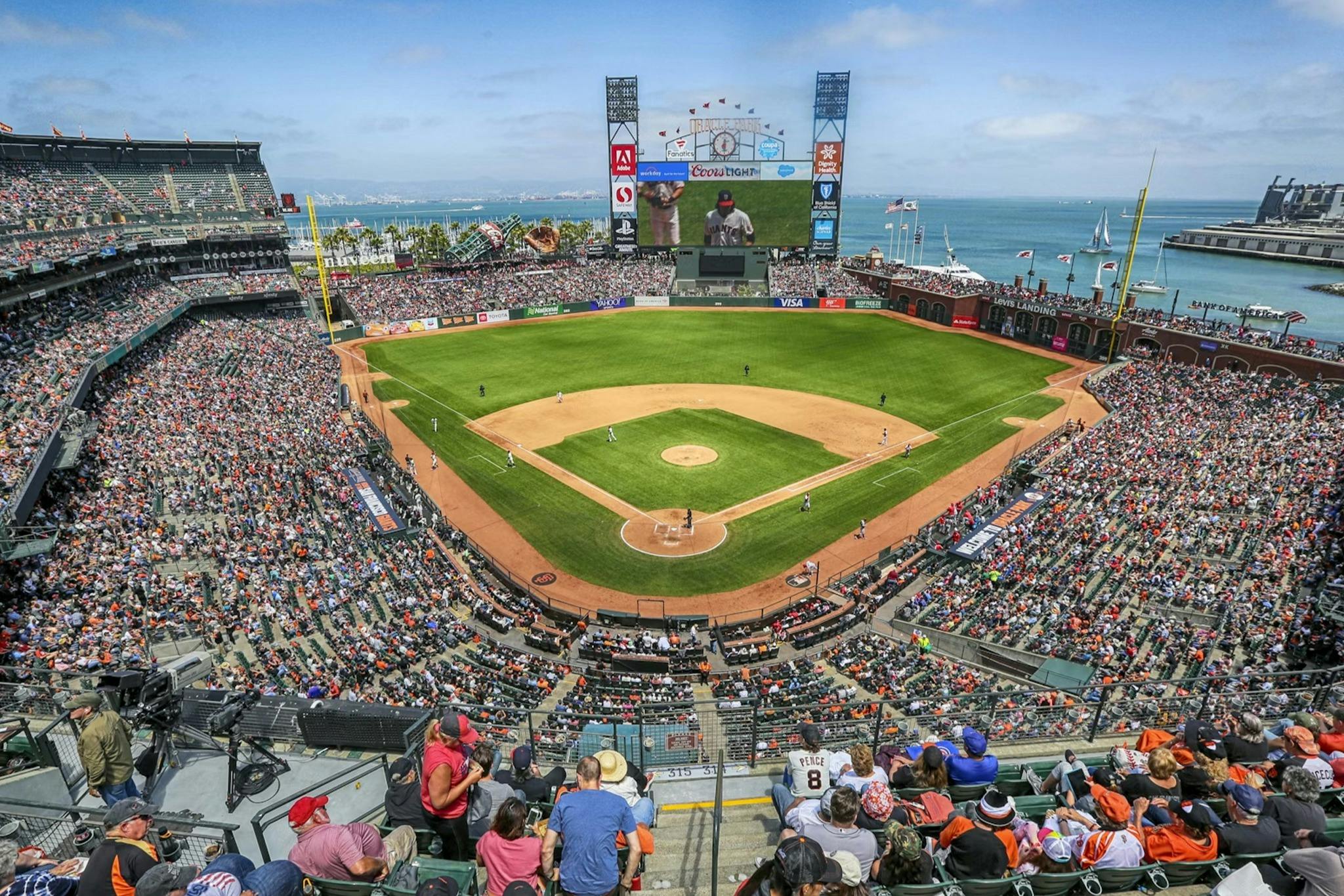 Oracle Park: San Francisco Giants Baseballspiel