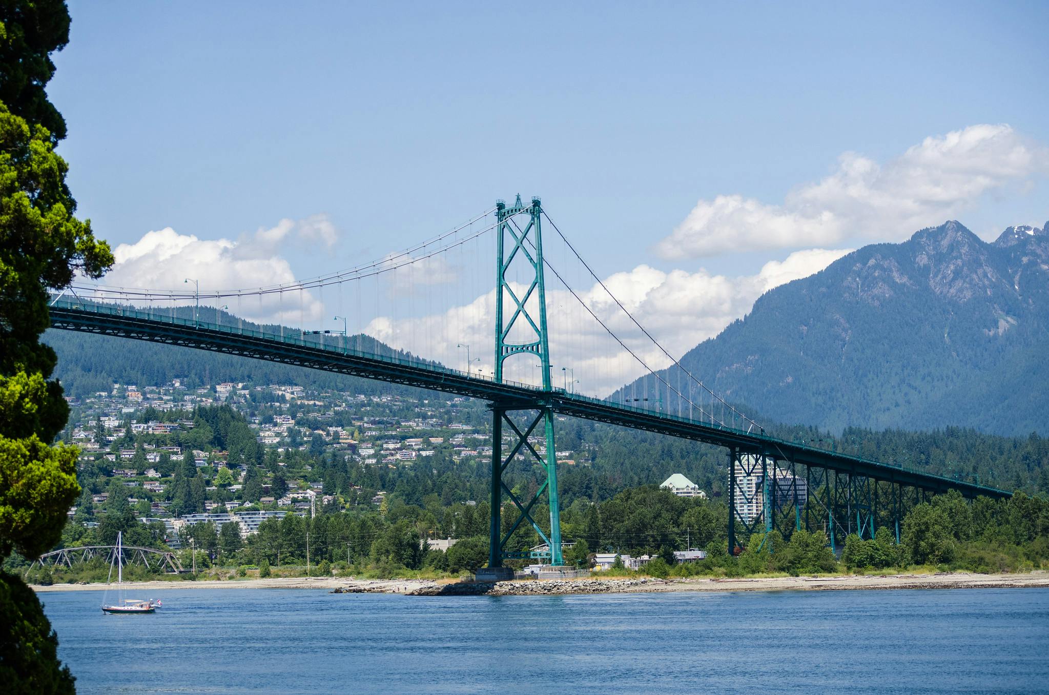 Lions Gate Bridge in Vancouver