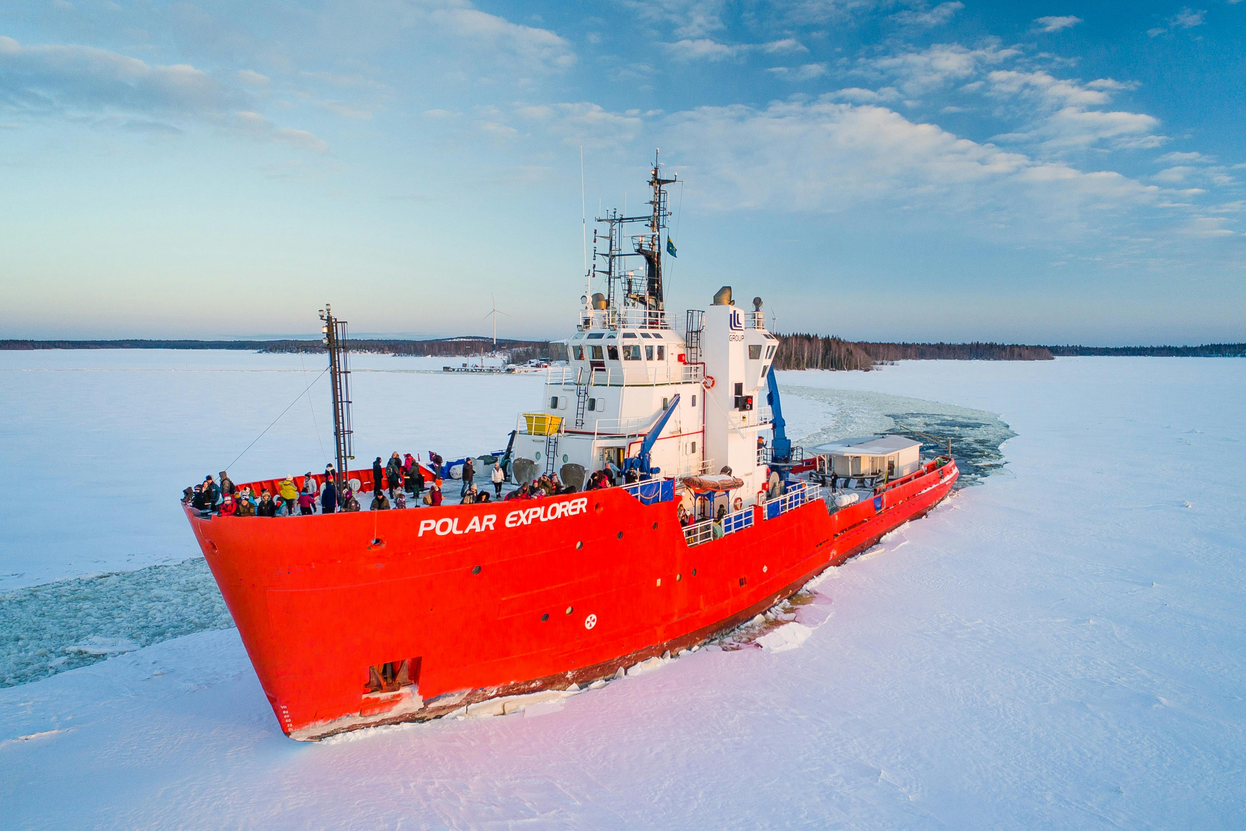 Icebreaker Cruise With Lunch And Ice Floating | Tiqets