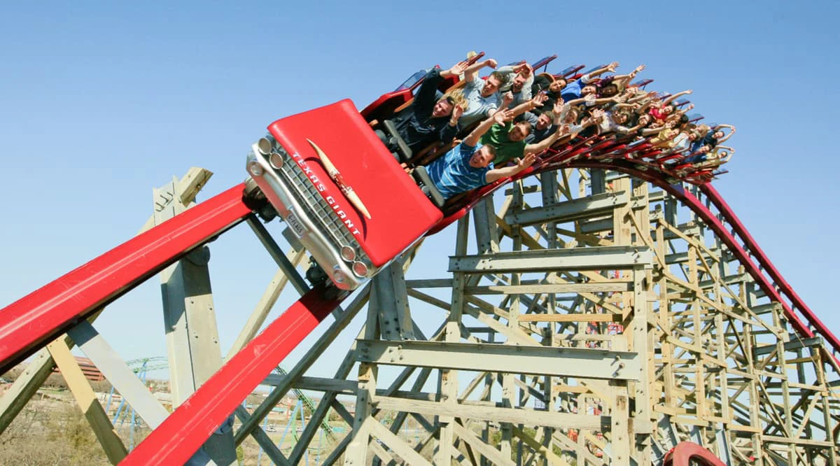 Six Flags Over Texas: Bilhete de um dia