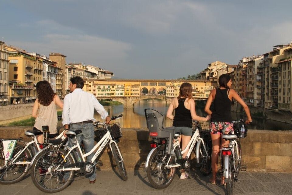 sosta sul bellissimo Ponte Vecchio