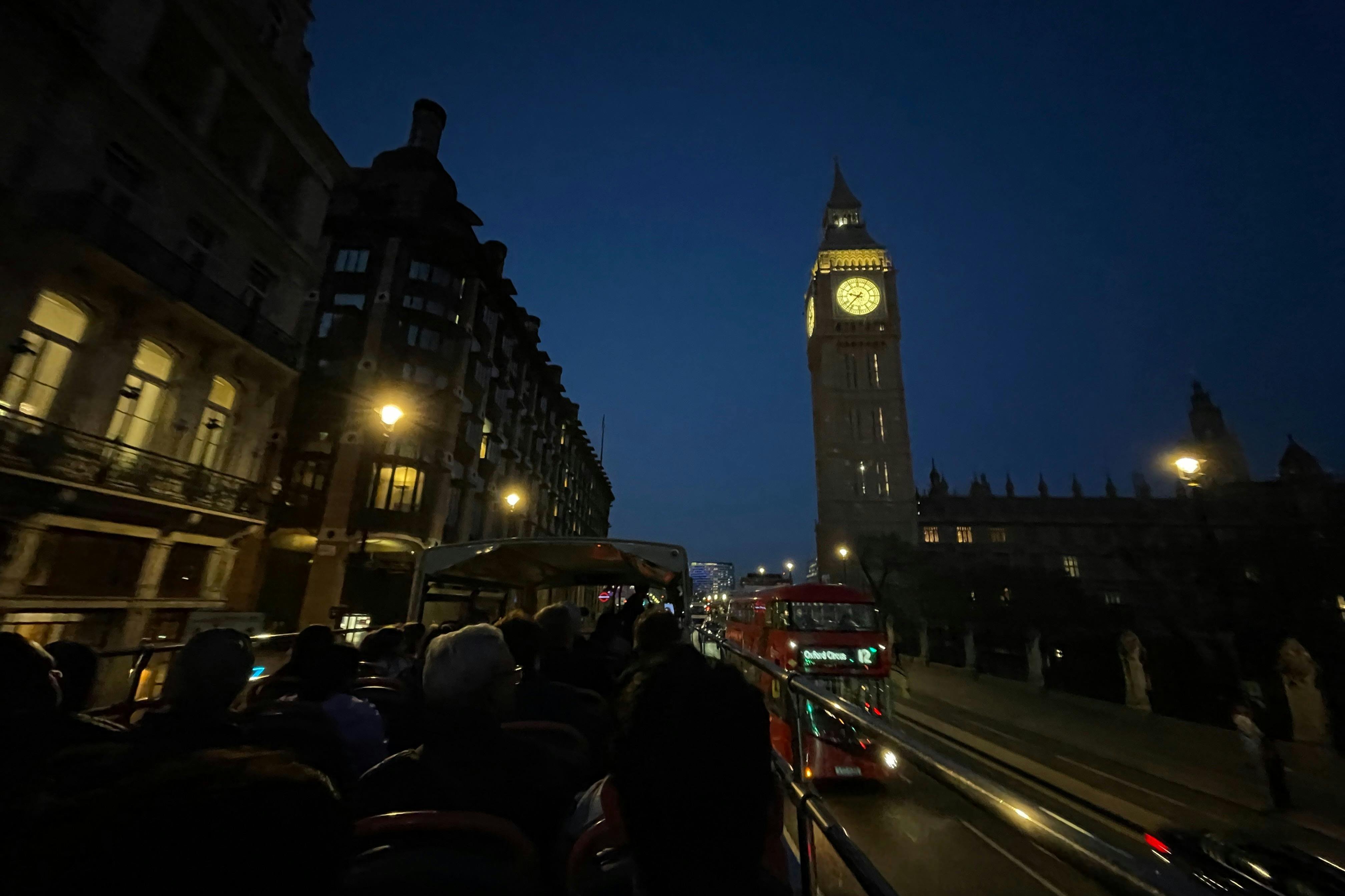 London: Guided Night Open-Top Bus Tour - Photo 8