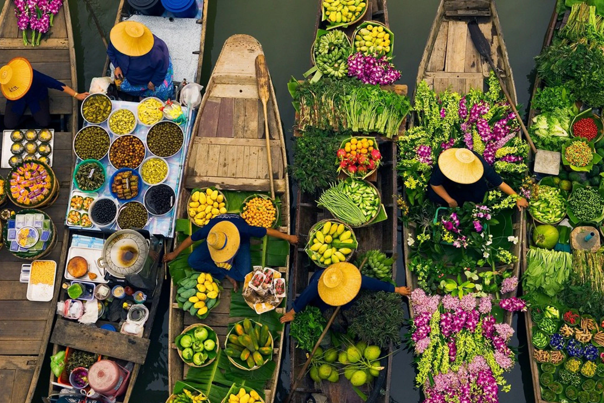 Bangkok: Damnoen Saduak Floating Market Guided Tour + Paddle Boat Ride