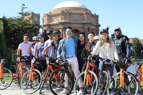 自転車で巡るサンフランシスコ見どころツアー(即日発券)