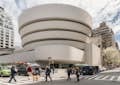 facciata dell'iconico museo Guggenheim di New York