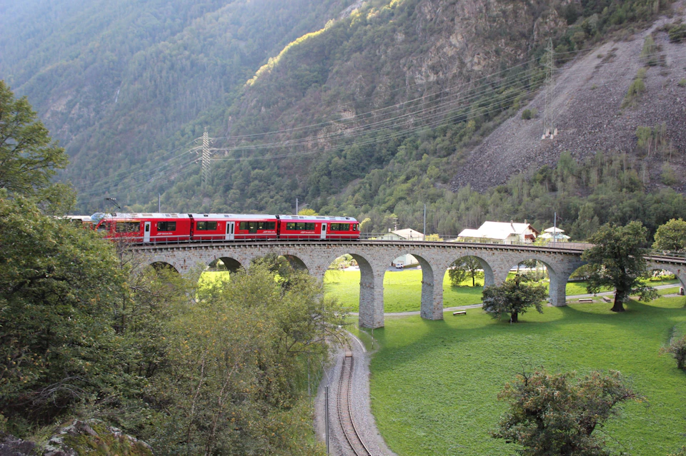 Bernina Regional train