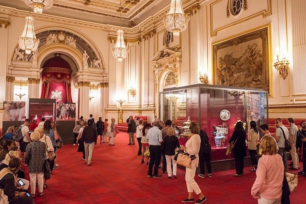 L'intérieur du palais de Buckingham