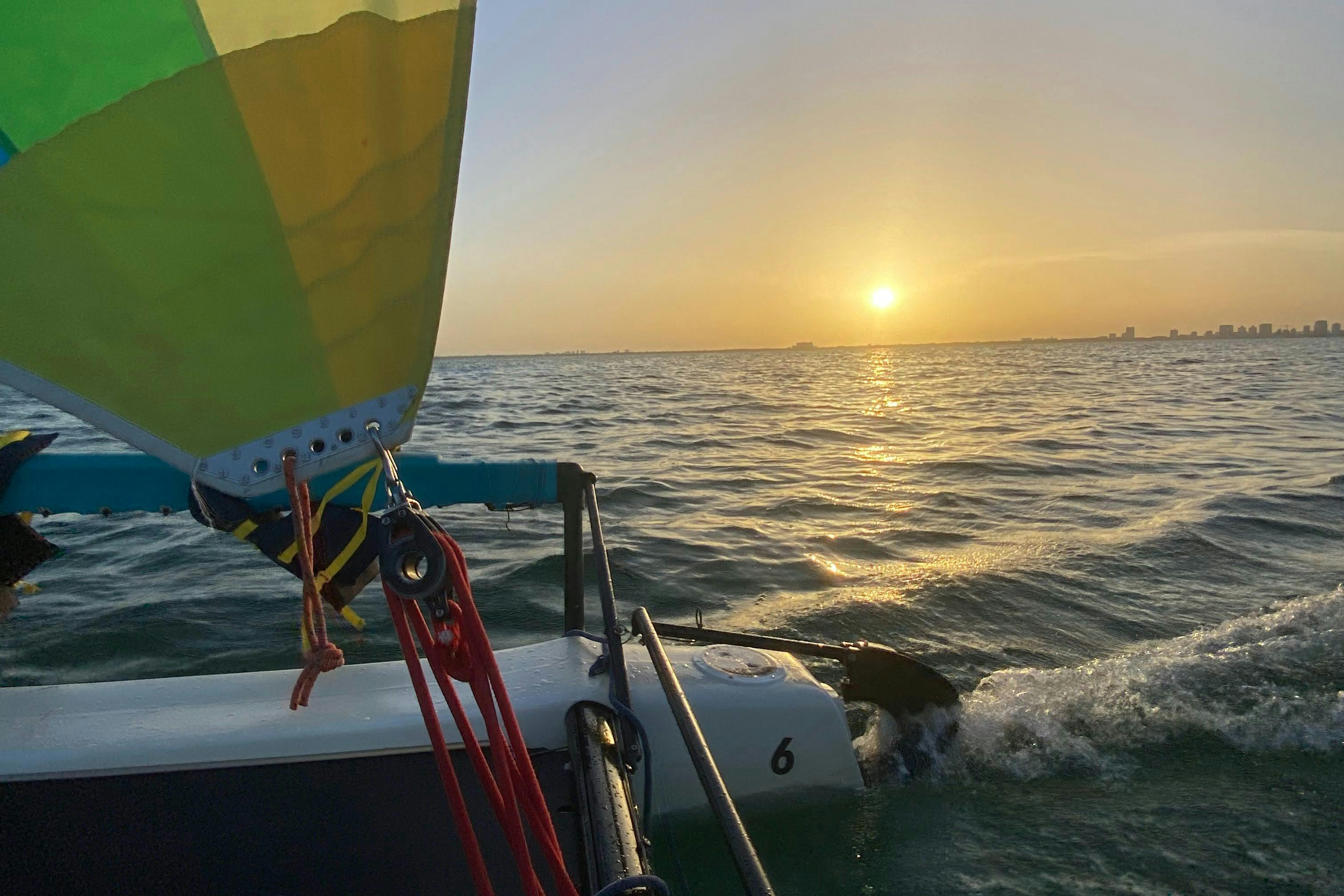 Ansichten bei Sonnenuntergang