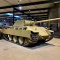 Panther 222, German tank, in War Museum Overloon.