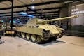 Kultovní tank Panther (222) v muzeu.