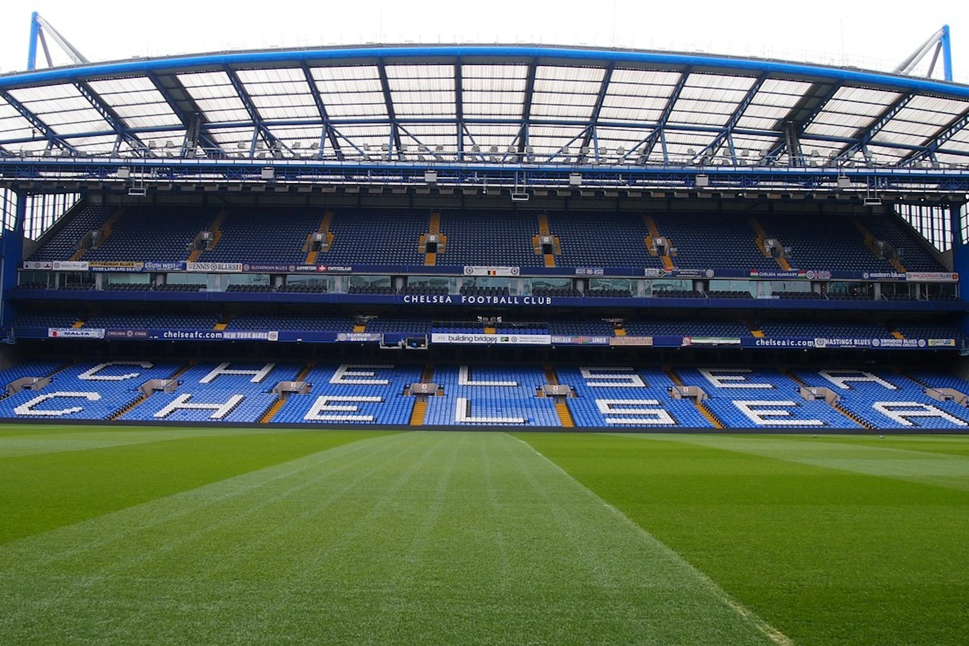 Stamford Bridge in London, home of Chelsea FC