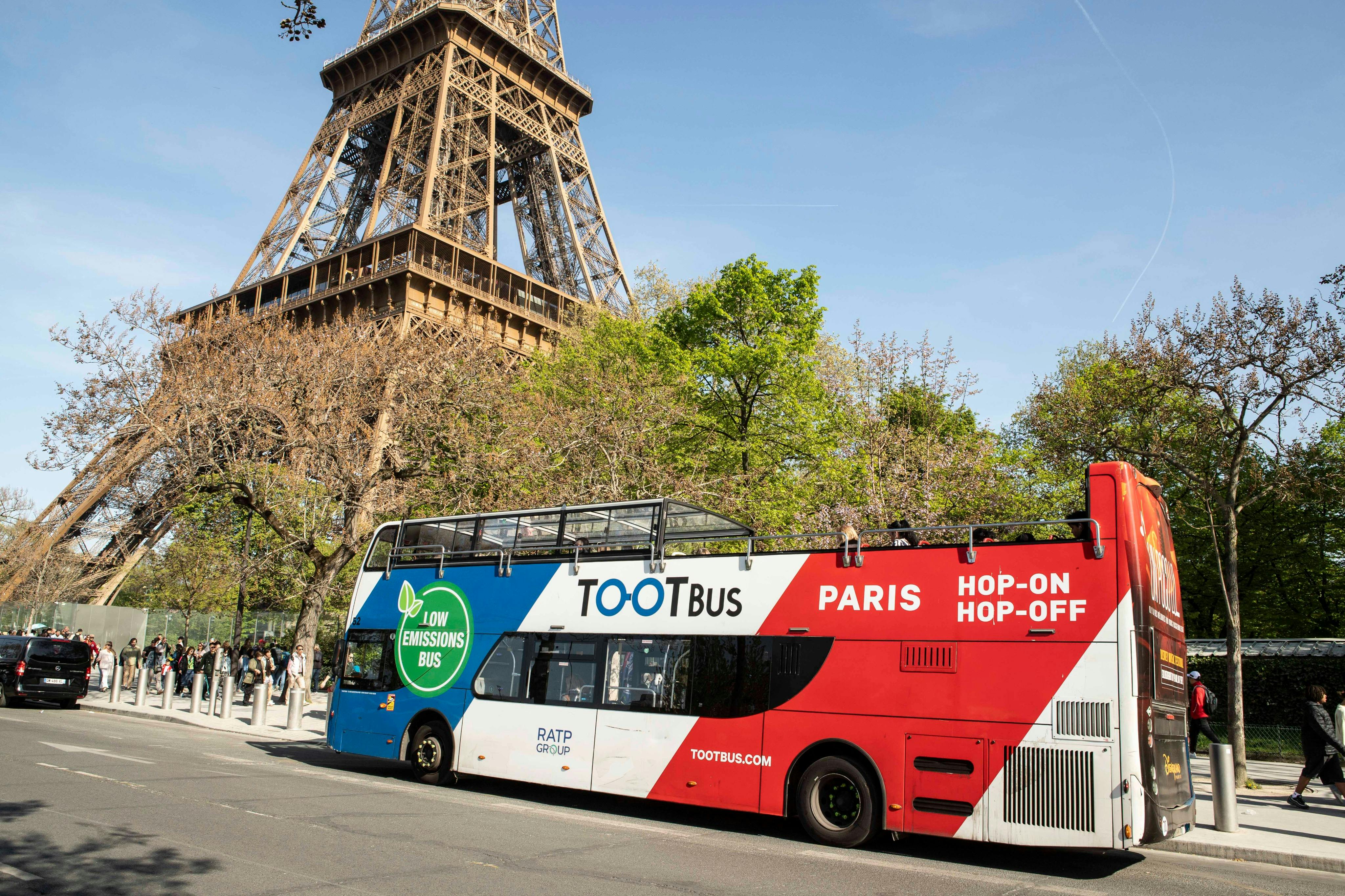 Tootbus Paris: Ônibus ecológico hop-on hop-off + passeio noturno de ônibus - Photo 7