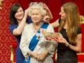 Královna Alžběta v Madame Tussaud