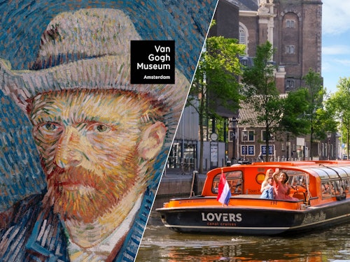 Amsterdam: Van Gogh Museum + Canal Cruise
