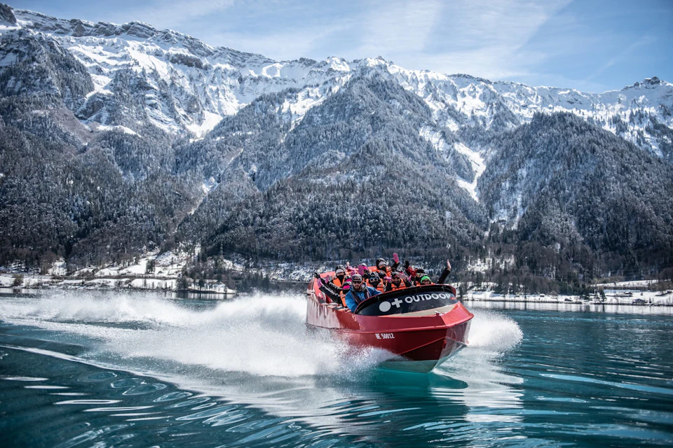 Winter Jetboat Interlaken