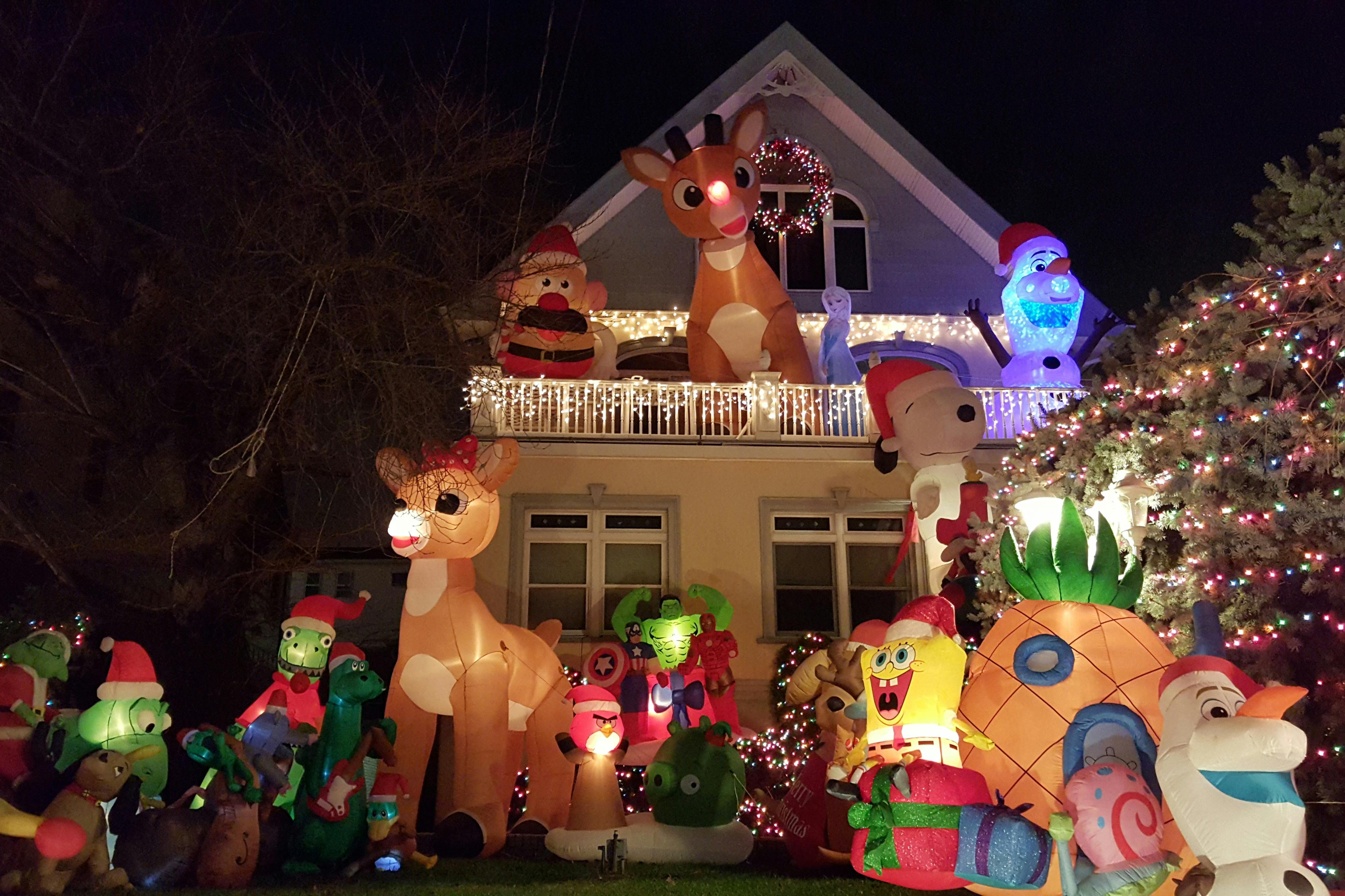 Χριστουγεννιάτικα φώτα Dyker Heights