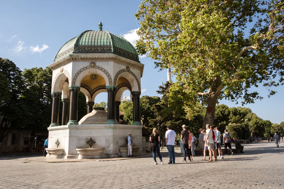 Sultanahmet Square and the German Fountain