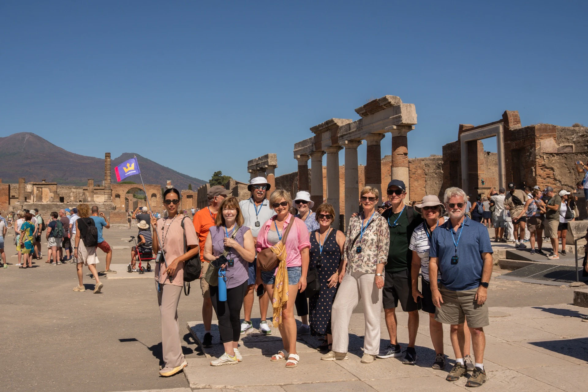 Pompeii & Sorrento: Small Group Day Trip from Rome