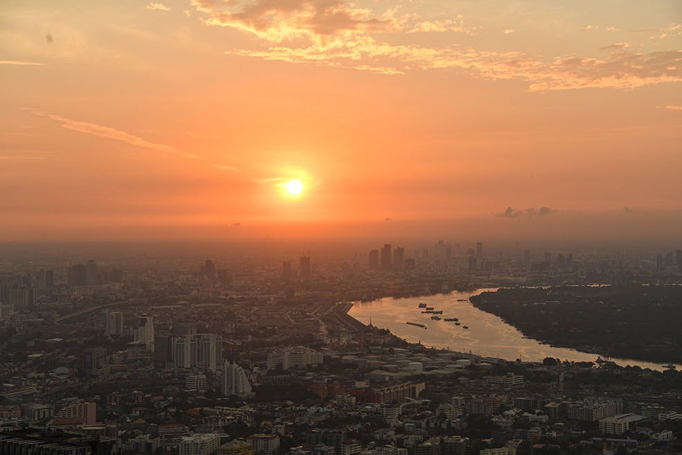 Mahanakhon Skywalk Observation Deck: Sunset Entry Ticket 4
