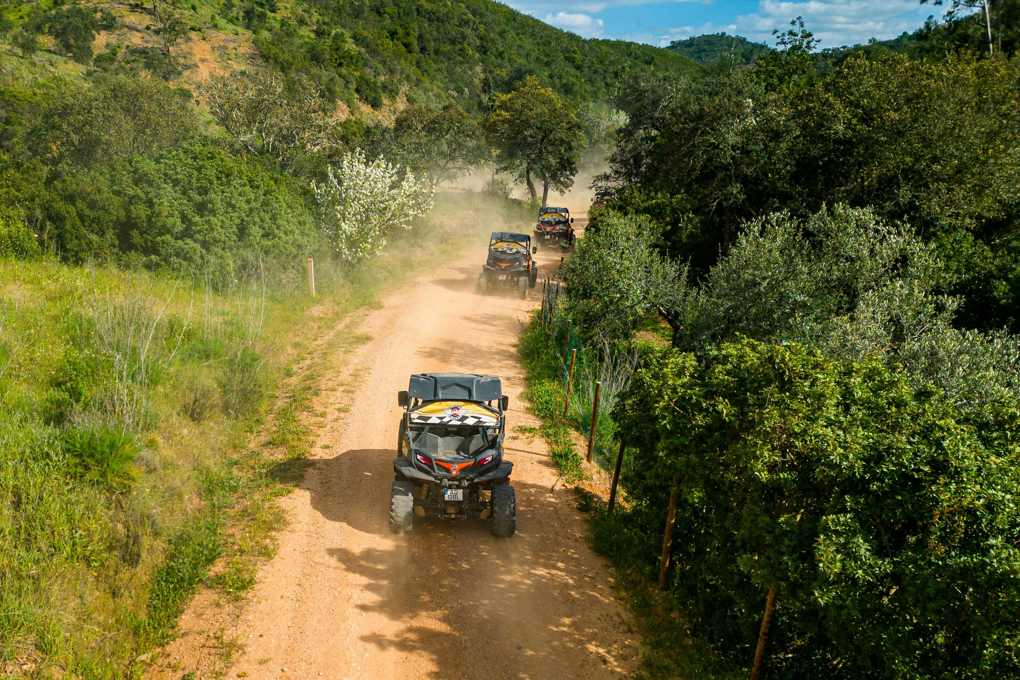 Off-road buggy tour of the Algarve.