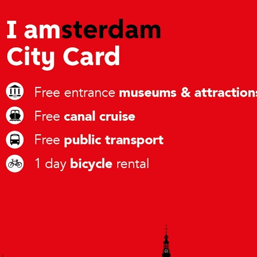 I amsterdam Tarjeta Ciudad: Más de 100 museos, visitas turísticas y transporte público