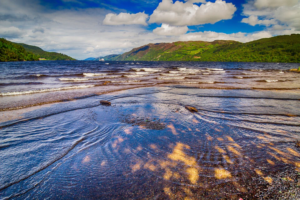 Sunshine on Loch Ness