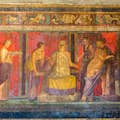 Muurschilderingen in Pompei\_Villa dei Misteri
