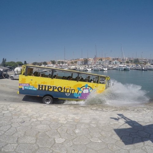 HIPPOtrip: Excursión en autobús y barco anfibio