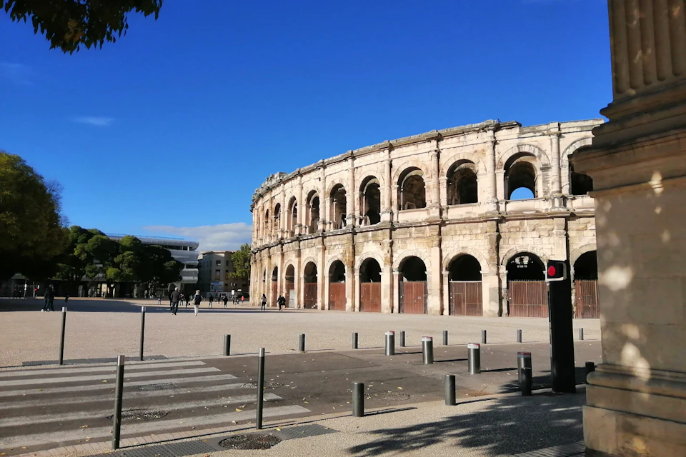 les arènes de Nîmes