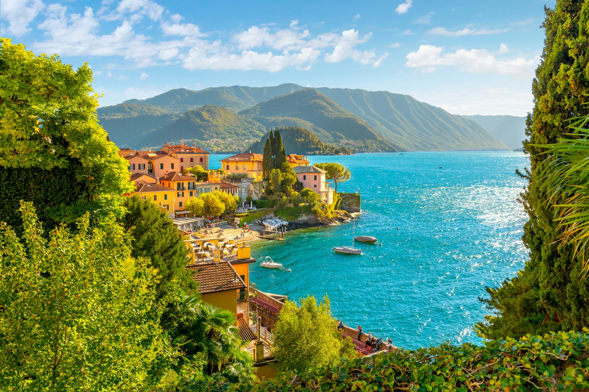 Lake Como, Lugano & Bellagio: Day Trip from Milan + Private Boat Cruise