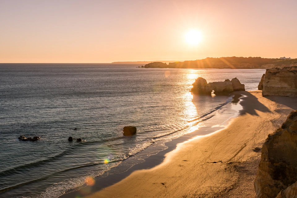 Sunset Benagil Caves Boat Tour from Portimao