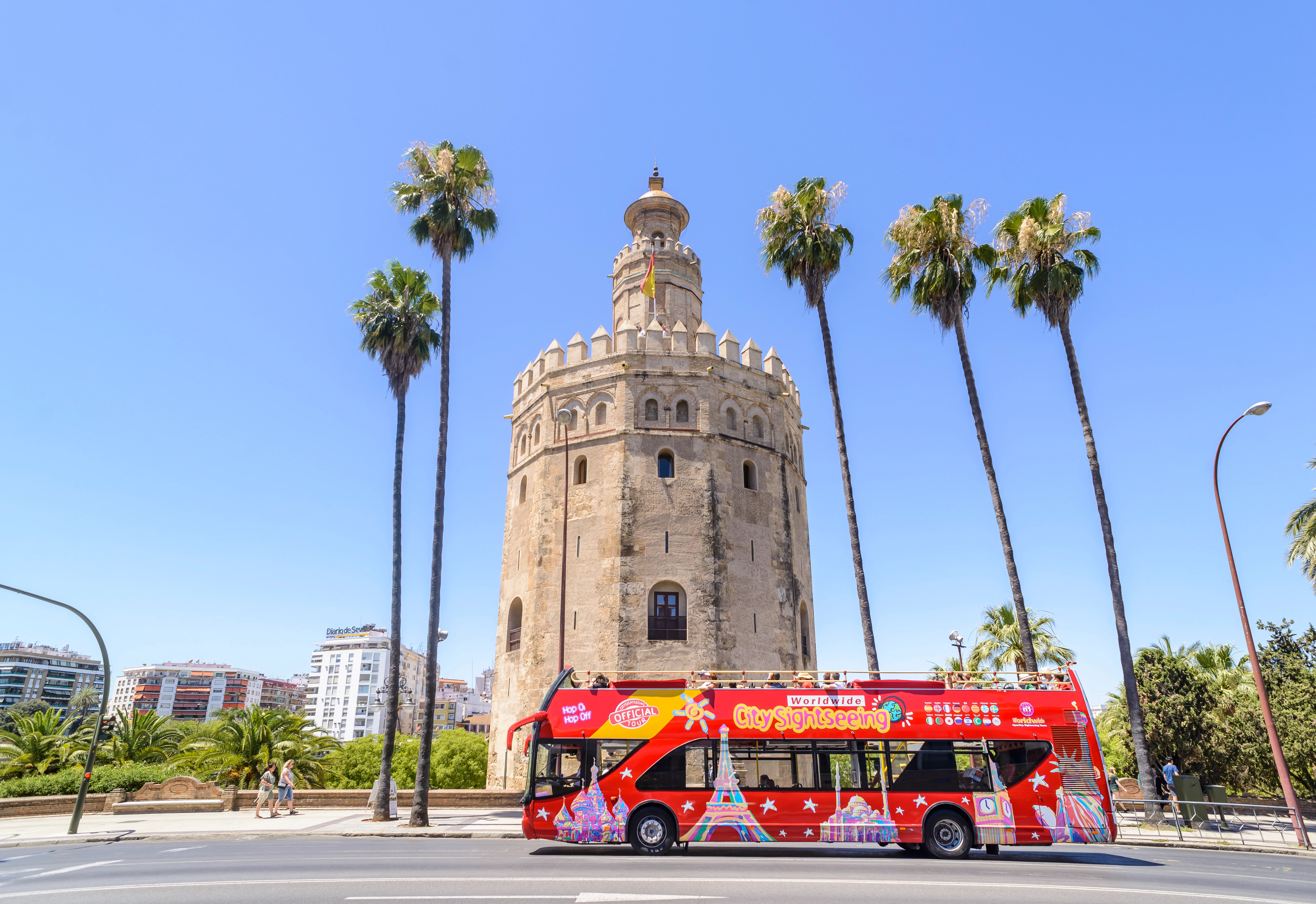 CitySightseeing Sevilha: Excursão de autocarro hop-on hop-off