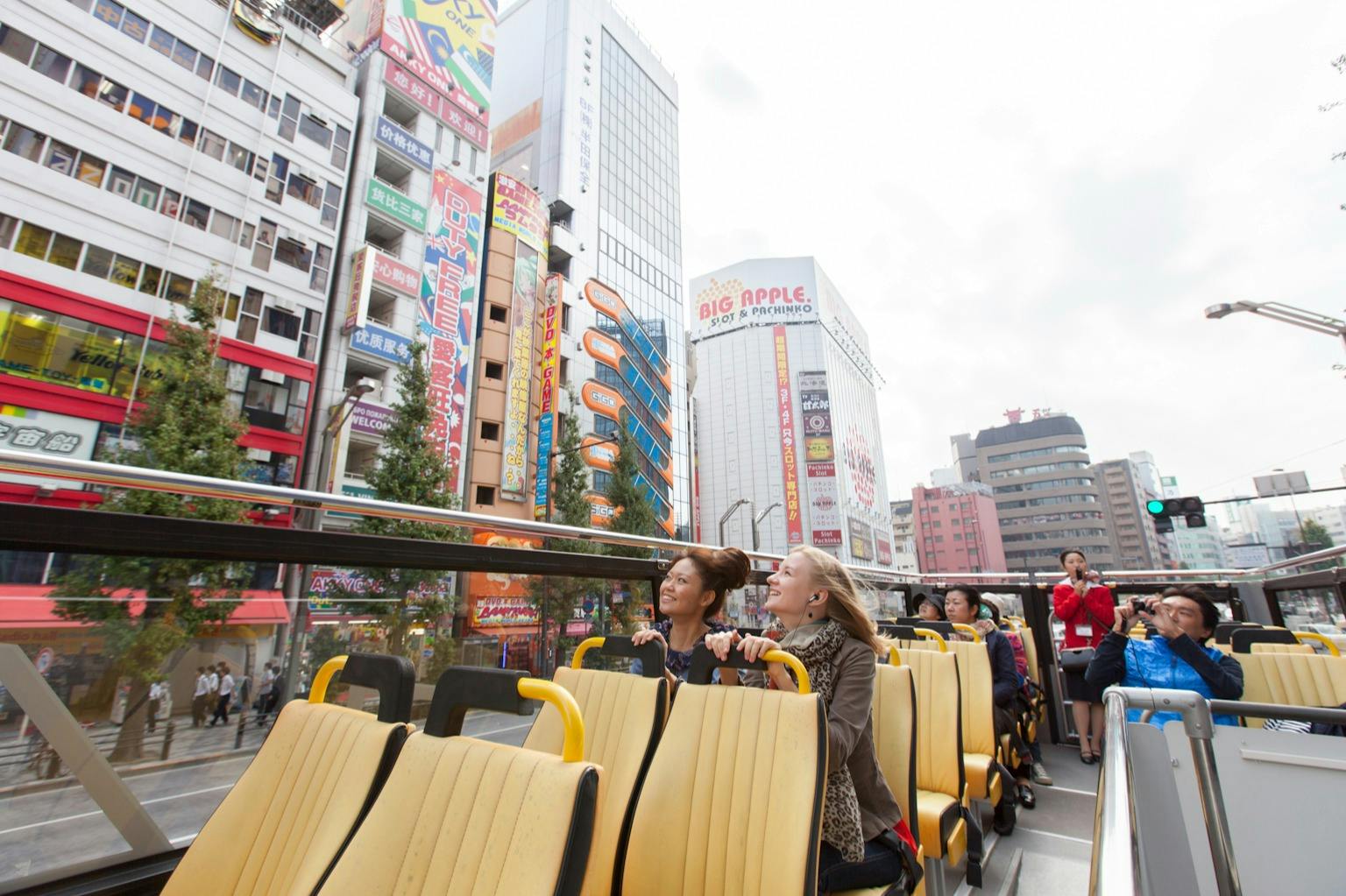 АВТОБУС SKY HOP В ТОКИО