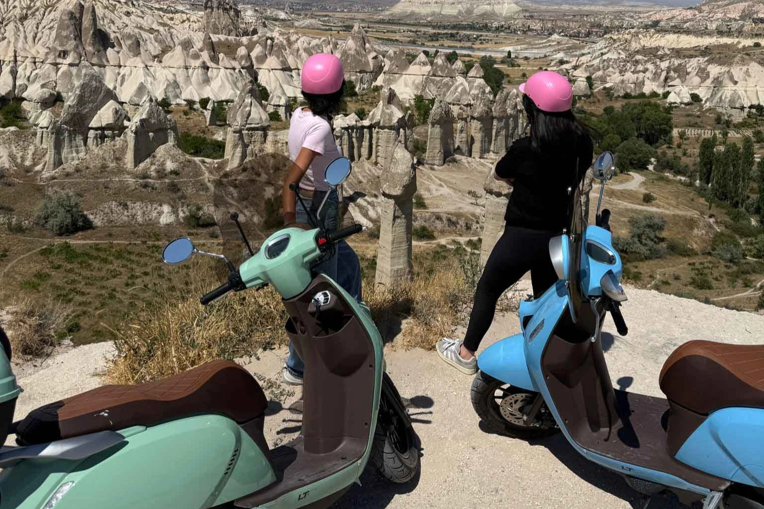 Capadócia: Aluguer de scooters durante um dia inteiro