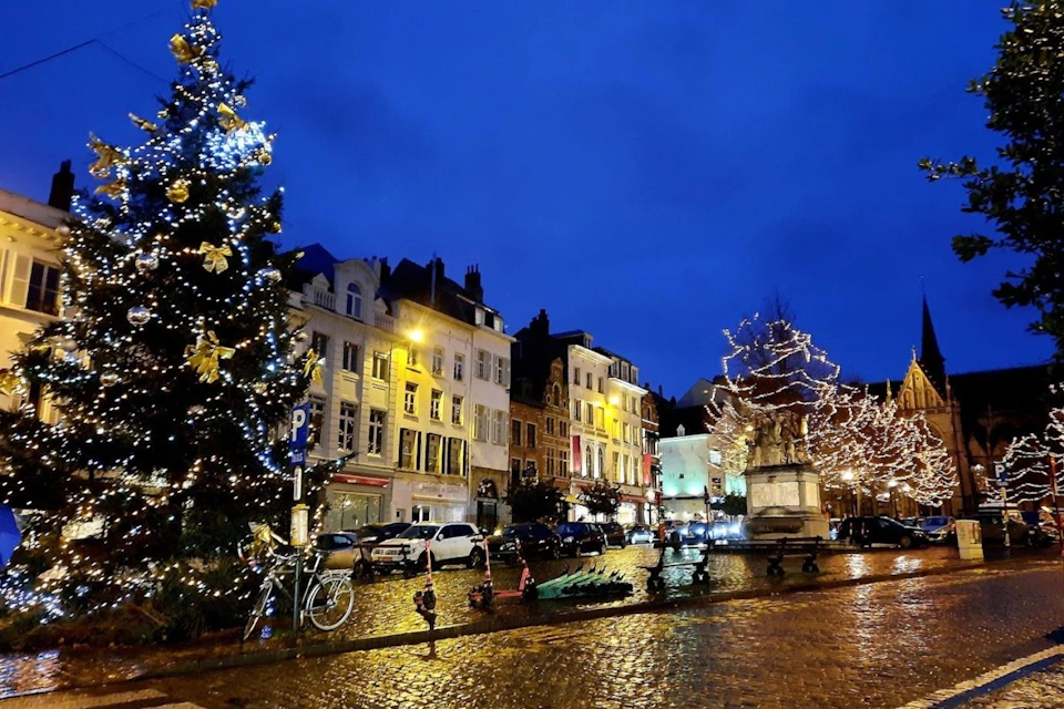 Brussels during Christmas time