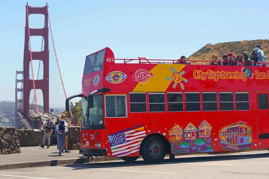 Hop-on-Hop-off-Stadtrundfahrt San Francisco