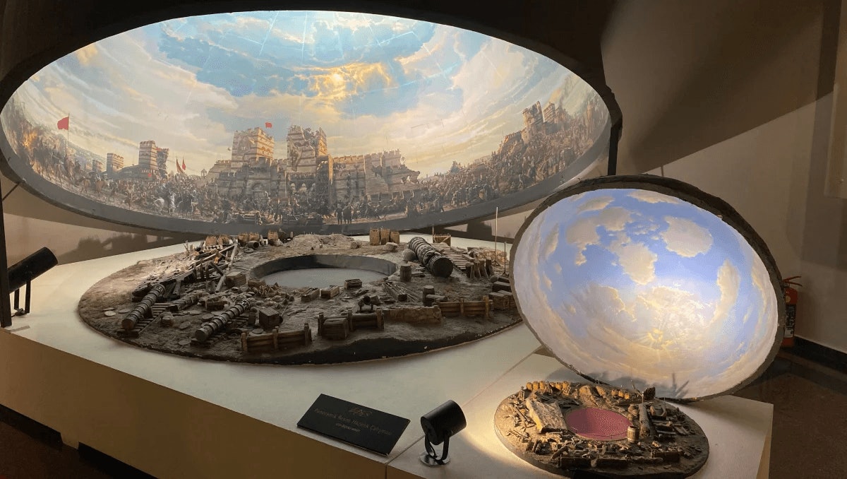 イスタンブールのパノラマビューの歴史 パノラマ1453歴史博物館、イスタンブール | チケット、ツアー