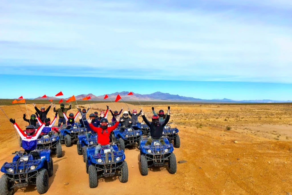 Grand Canyon: Helicopter Flight from Las Vegas + Mojave Desert Guided ATV Tour
