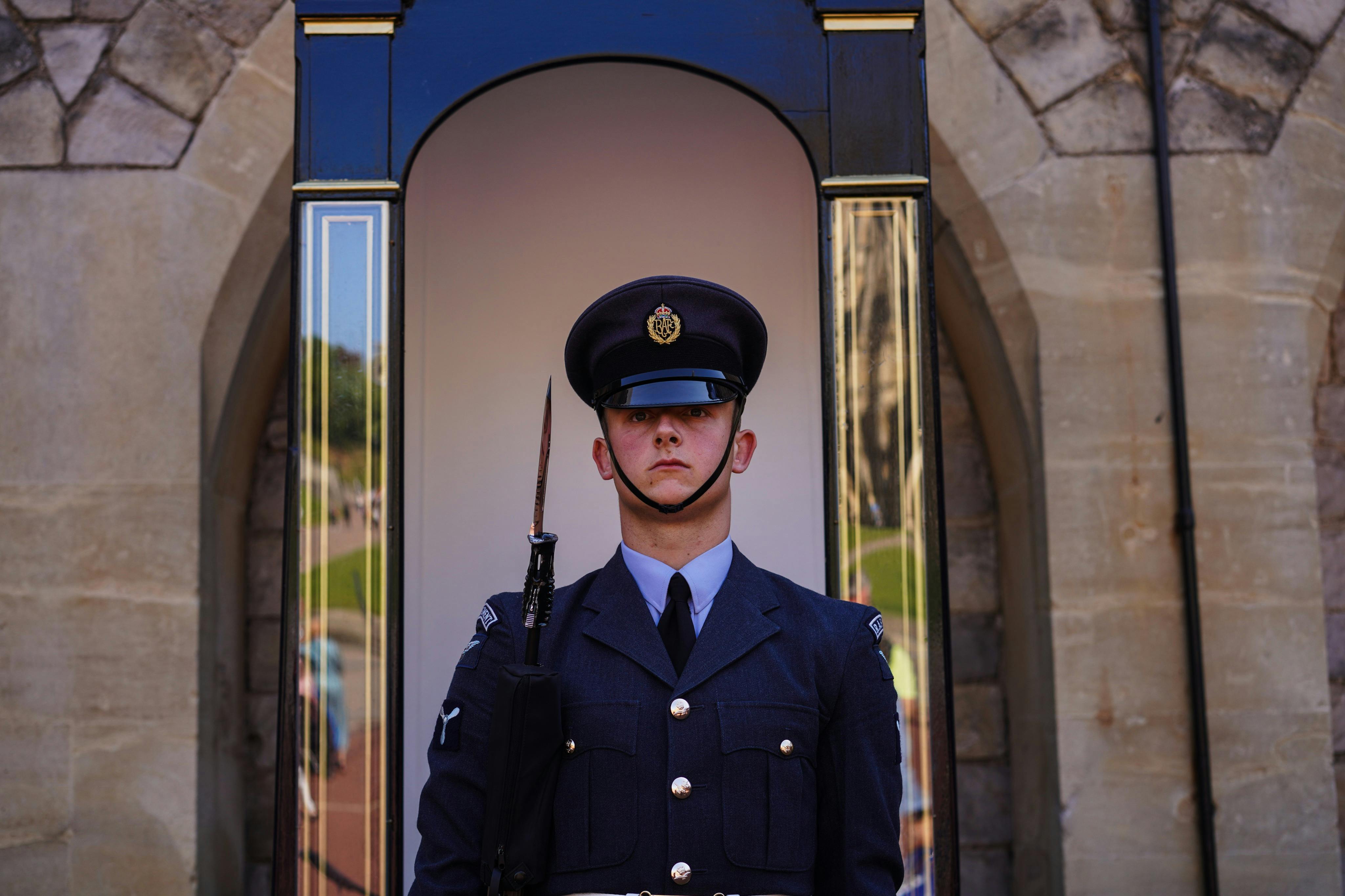 A guard of Windsor Castle