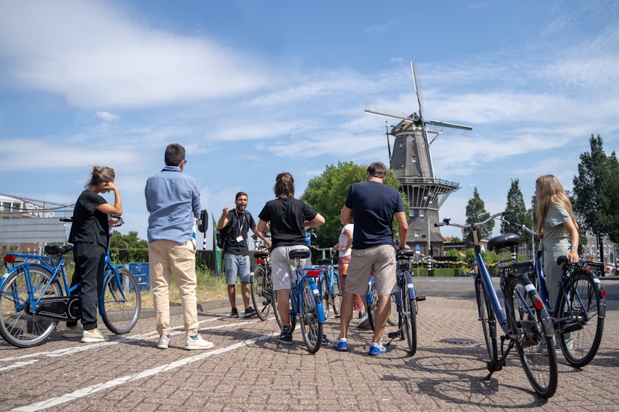 Passeio de Bike na Holanda