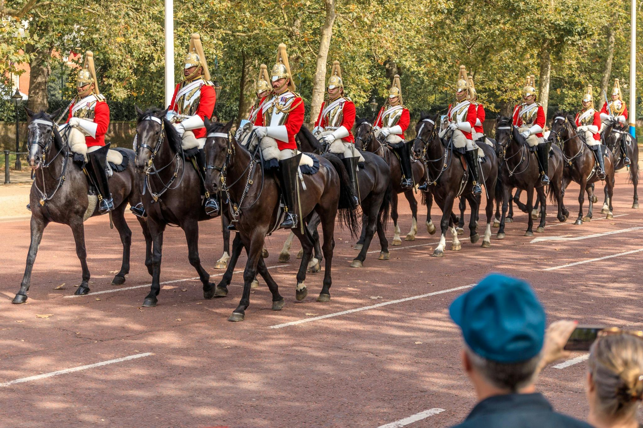 Beobachtung der Wachablösung